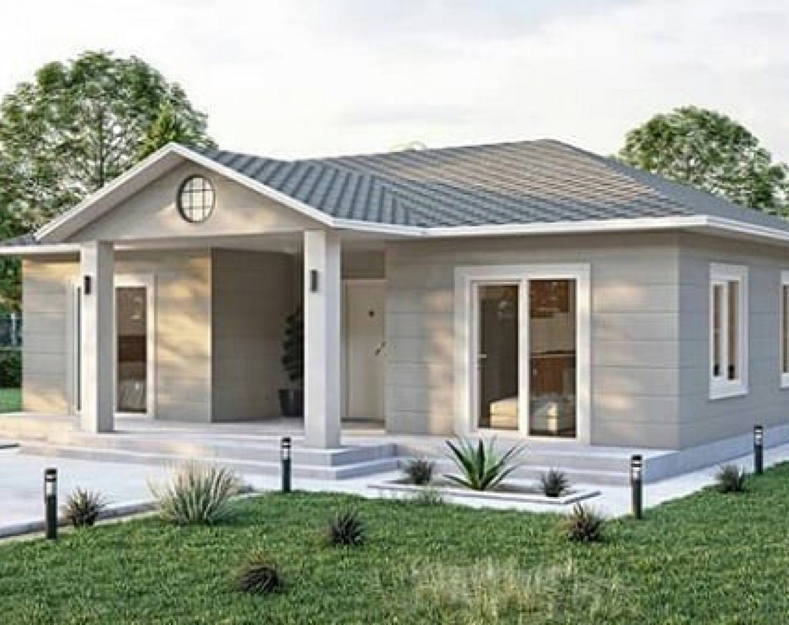 85 m2 Single Storey Steel House