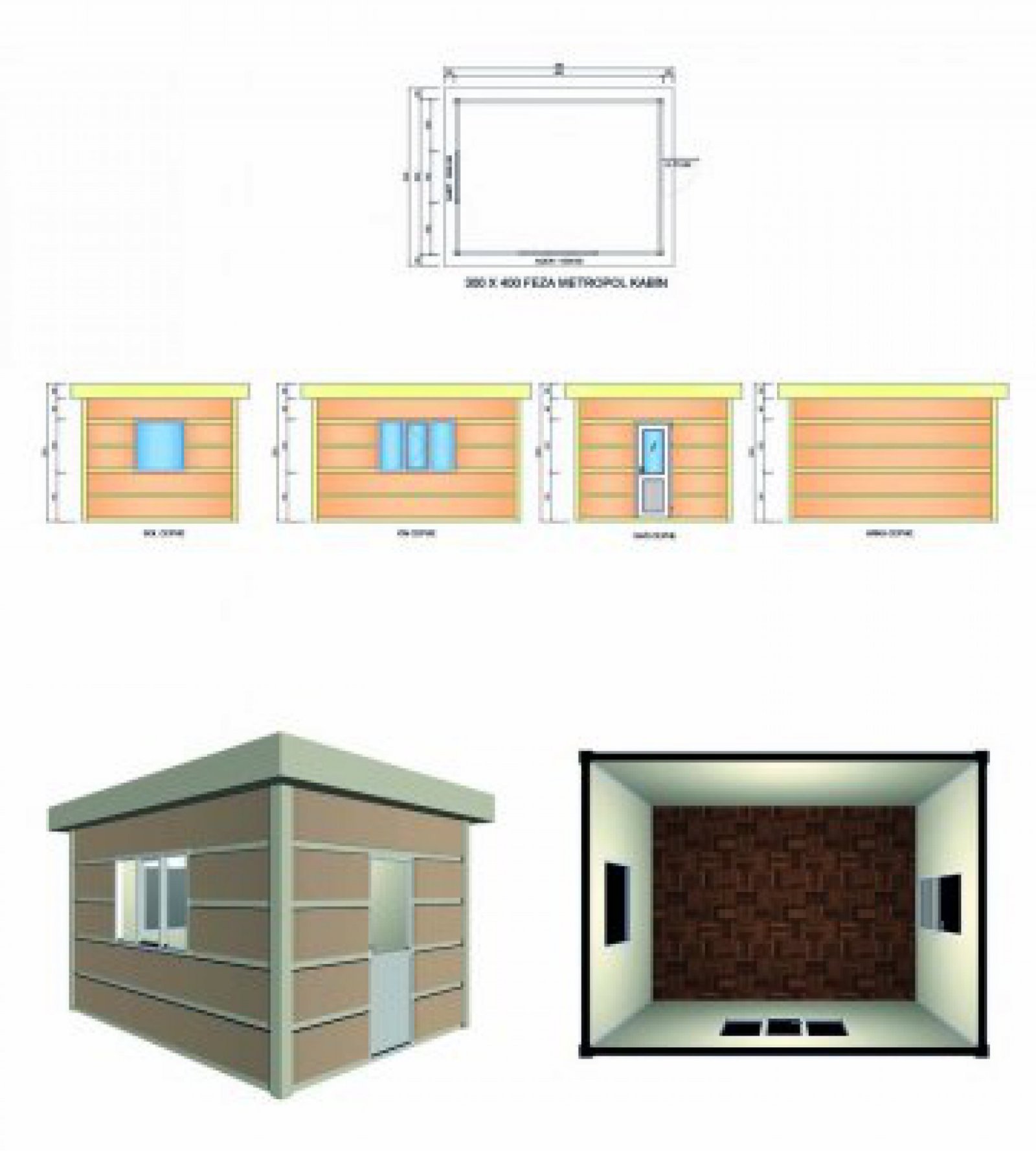 300x400 Metropol Cabin
