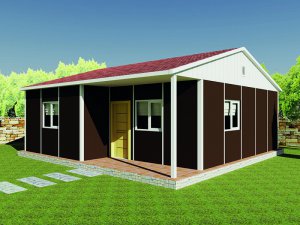 60 m2 Prefabrik Konut
