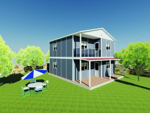 127 m2 Prefabrik Konut