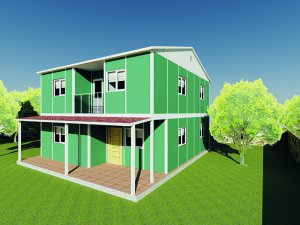 131 m2 Prefabrik Konut