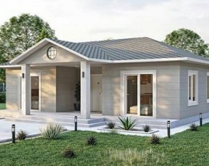 85 m2 Single Storey Steel House