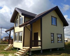 190 m2 Double Storey Steel House