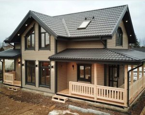 190 m2 Double Storey Steel House