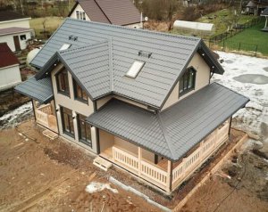 190 m2 Double Storey Steel House