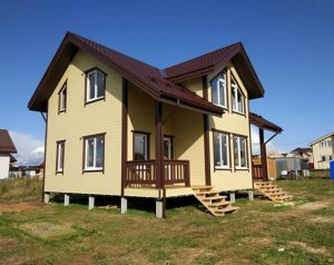 190 m2 Double Storey Steel House