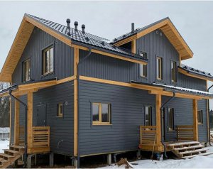 190 m2 Double Storey Steel House