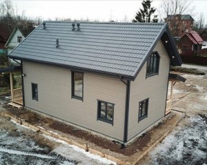 190 m2 Double Storey Steel House