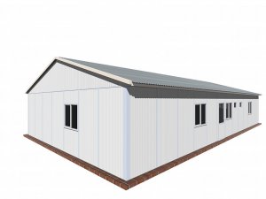 147 m2 Prefabricated Office