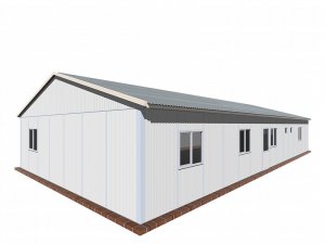 170 m2 Prefabricated Office