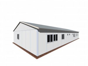 192 m2 Prefabricated Office