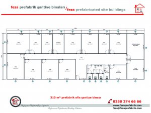 310 m2 Prefabricated Office