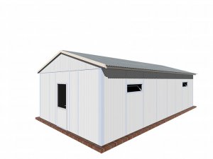 52 m2 Prefabrik Yatakhane