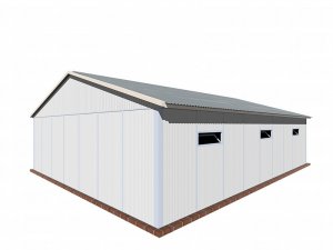 100 m2 Prefabricated Dormitory