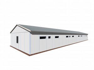 219 m2 Prefabricated Dormitory