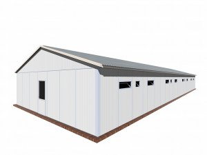 247 m2 Prefabricated Dormitory
