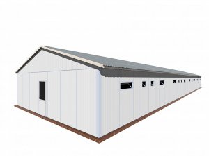 269 m2 Prefabricated Dormitory