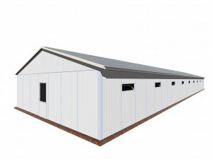 360 m2 Prefabricated Dormitory