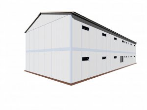 456 m2 Prefabricated Dormitory