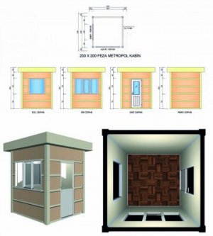 200x200 Metropol Cabin