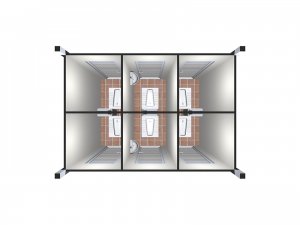 210x310 6lı Tekli Wc-Duş